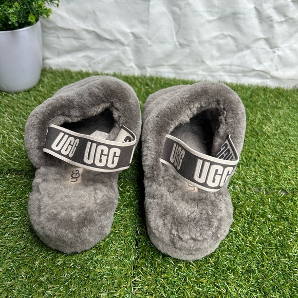 - UGG🔴Fluff yeah grey slippers 9 - Picture 11 of 13